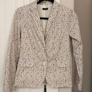 J. Crew darling cotton blazer